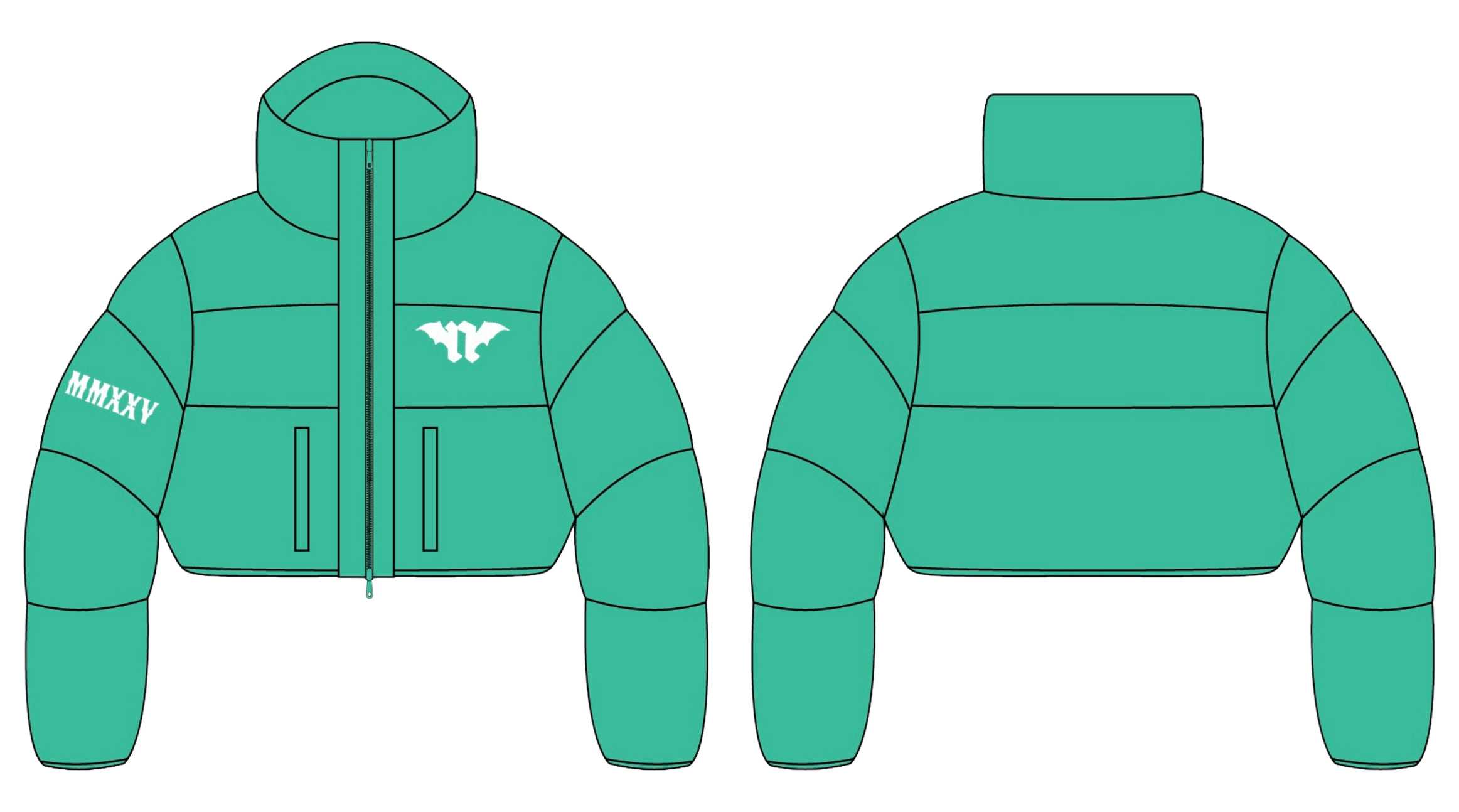 Bird of Frost Cropped Puffer